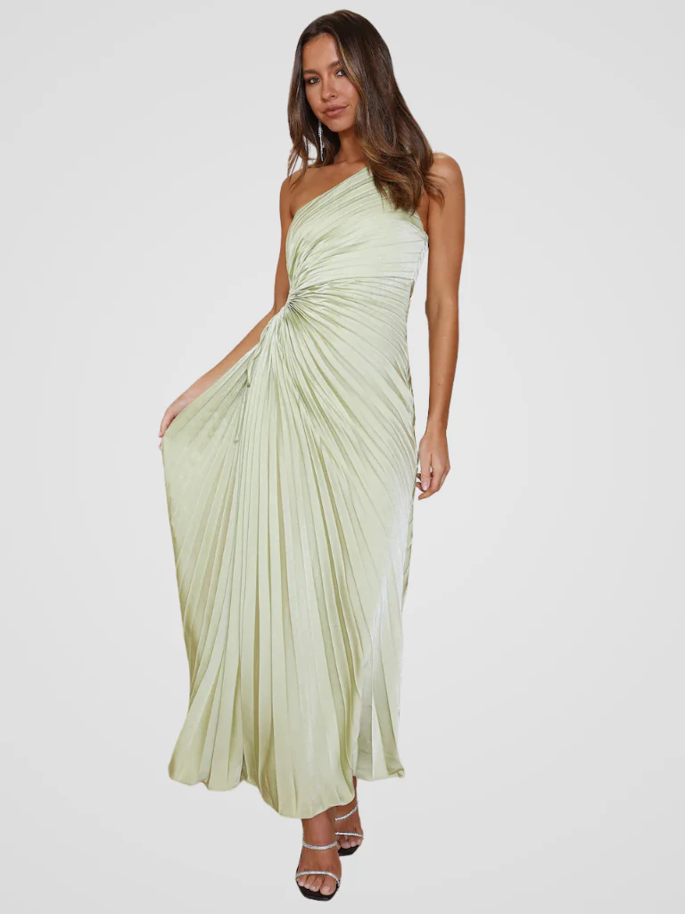 AURORA ONE SHOULDER PLISSEEKLEID - Image 21