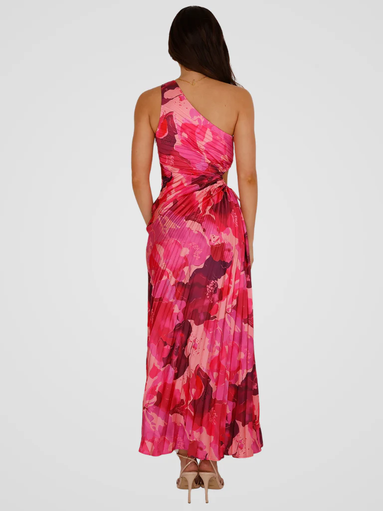 AURORA ONE SHOULDER PLISSEEKLEID - Image 4
