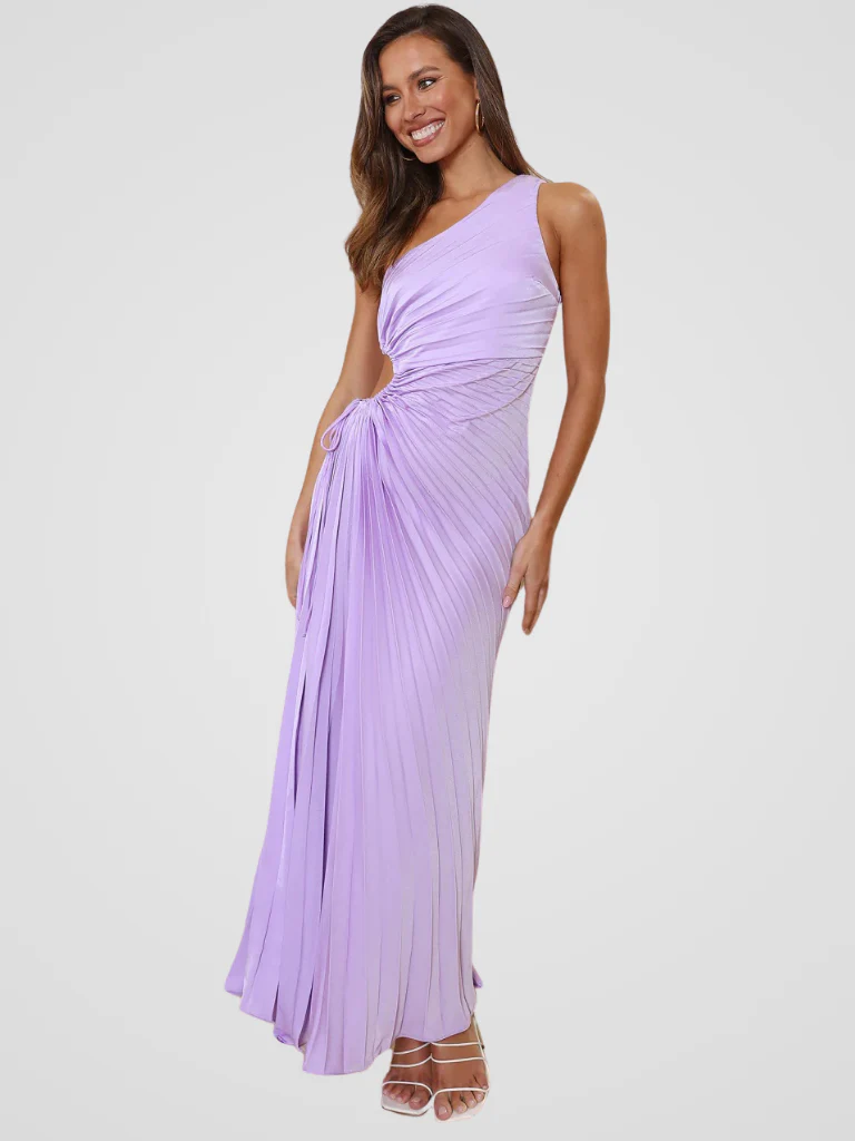 AURORA ONE SHOULDER PLISSEEKLEID - Image 6