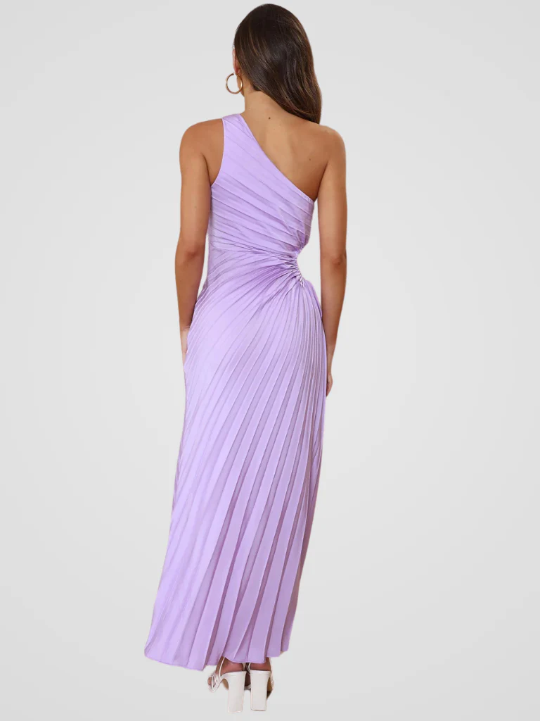 AURORA ONE SHOULDER PLISSEEKLEID - Image 8