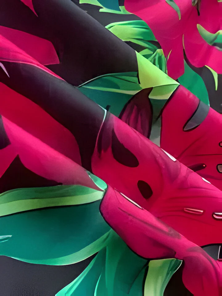 Ava | Damen Sommerurlaub Bedruckte Weste und Shorts Set - Image 3