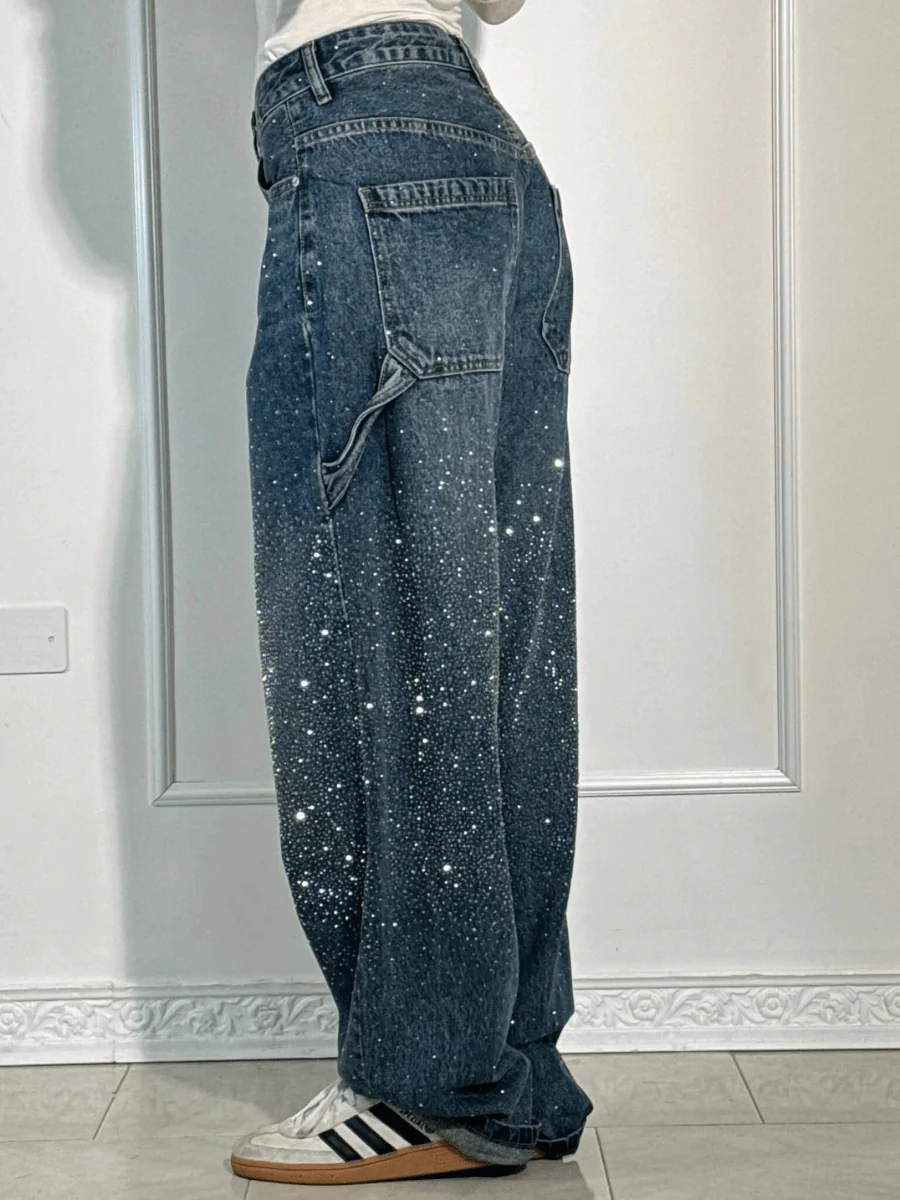 Ava - Hochwertige Carpenter-Jeans im Ballon-Fit - Image 2