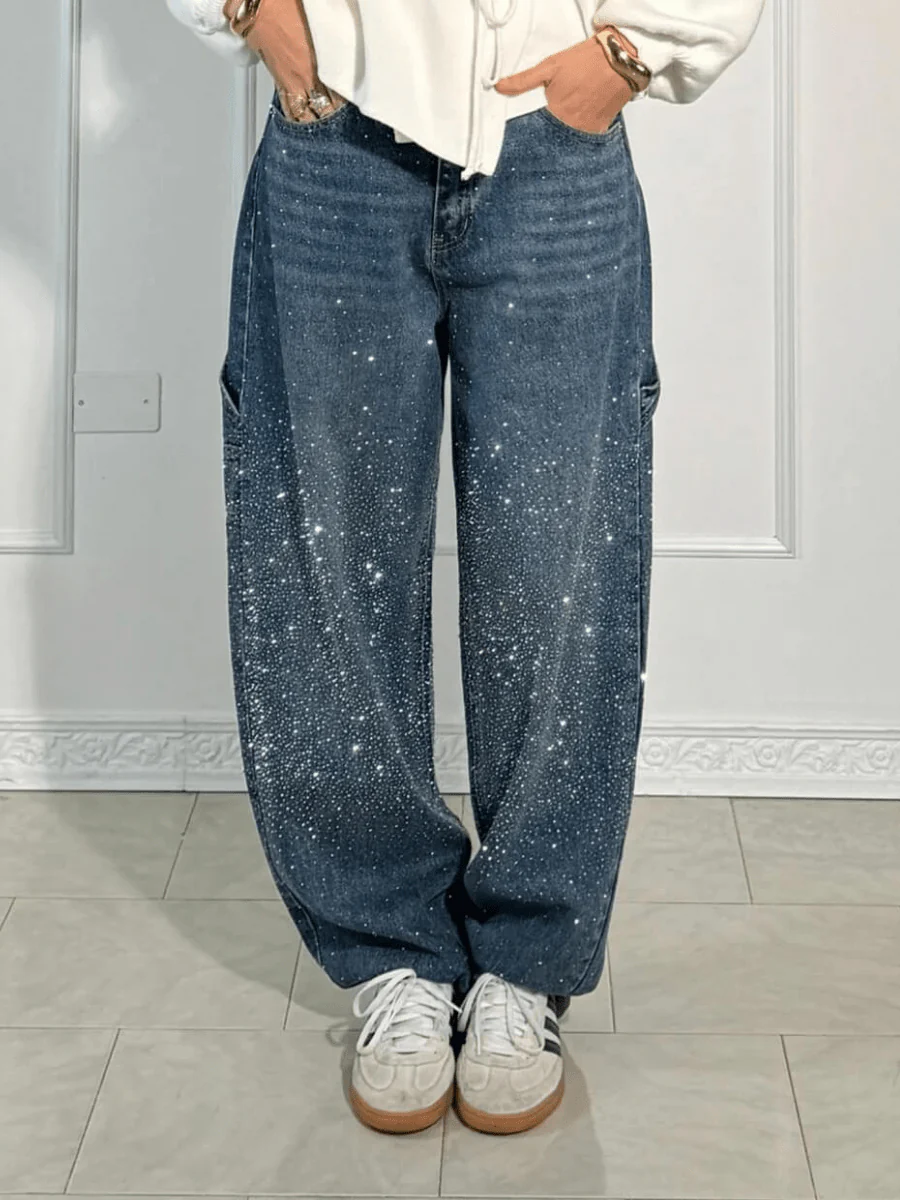 Ava - Hochwertige Carpenter-Jeans im Ballon-Fit - Image 3