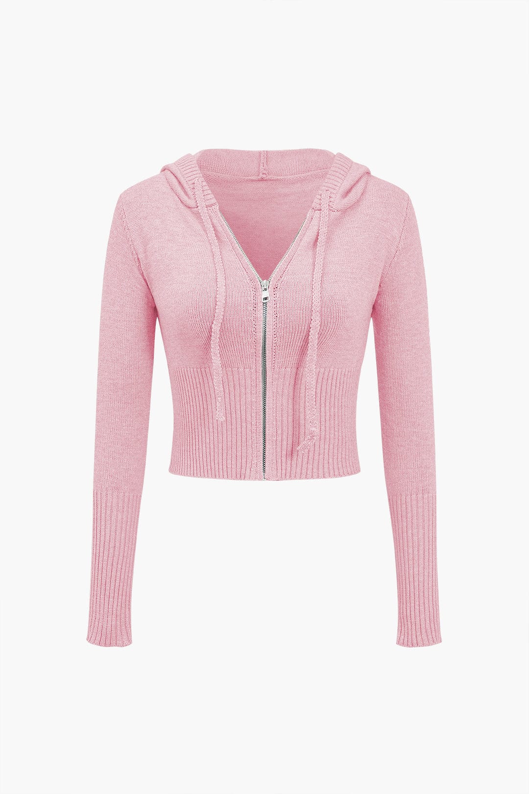 Ava | Strick-Set mit Kapuzenjacke & Schlaghose - Image 6