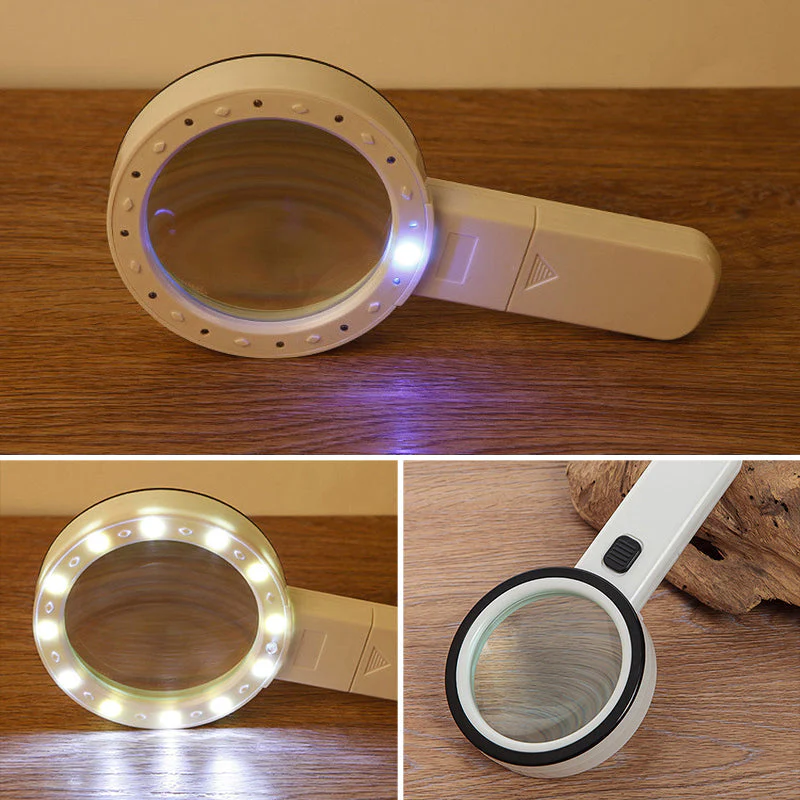 Avelena | 30x optisches Vergrößerungsglas mit LED-Licht - Image 10