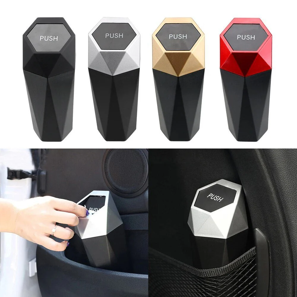 Avelena | Auto-Mülltonne - Mini-Mülltonne für Getränkehalter - Perfekte Lösung! - Image 2