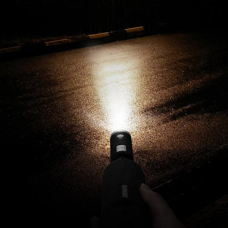 Avelena | Automatischer zusammenklappbarer Regenschirm mit reflektierendem Rand - Image 3