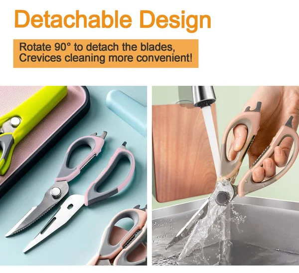 Avelena | ChefSecret – 5-in-1 Multifunktions-Küchenschere für einfaches Schneiden - Image 6