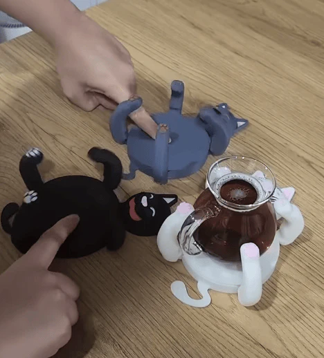 Avelena | CozyPaw – Oberflächen schützen mit entzückenden katzenförmigen Untersetzern - Image 3