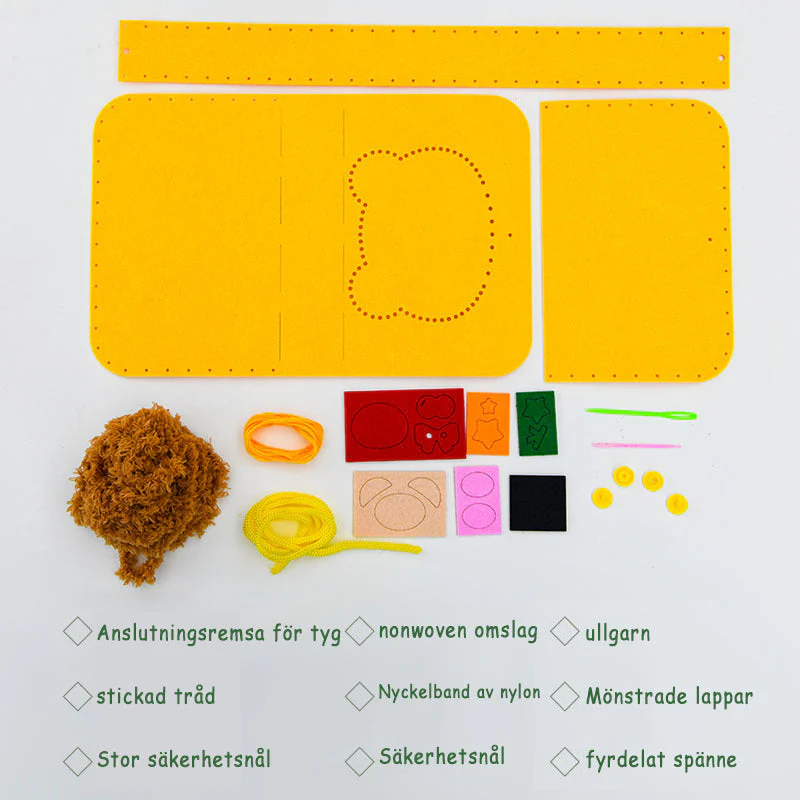 Avelena | CuteCrafts - Grundlegendes Nähset zur Förderung von Kreativität und Fertigkeitsentwicklung - Image 6