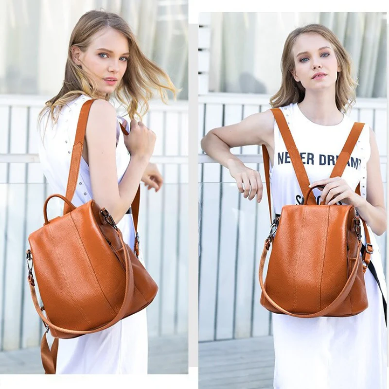 Avelena | Diebstahlresistenter Leder-Rucksack - Image 6