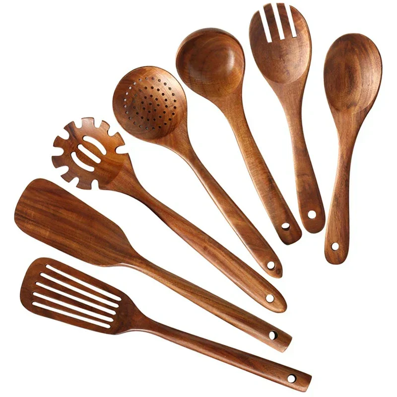 Avelena | Ecochef – Set von Teak Küchenutensilien - Image 6