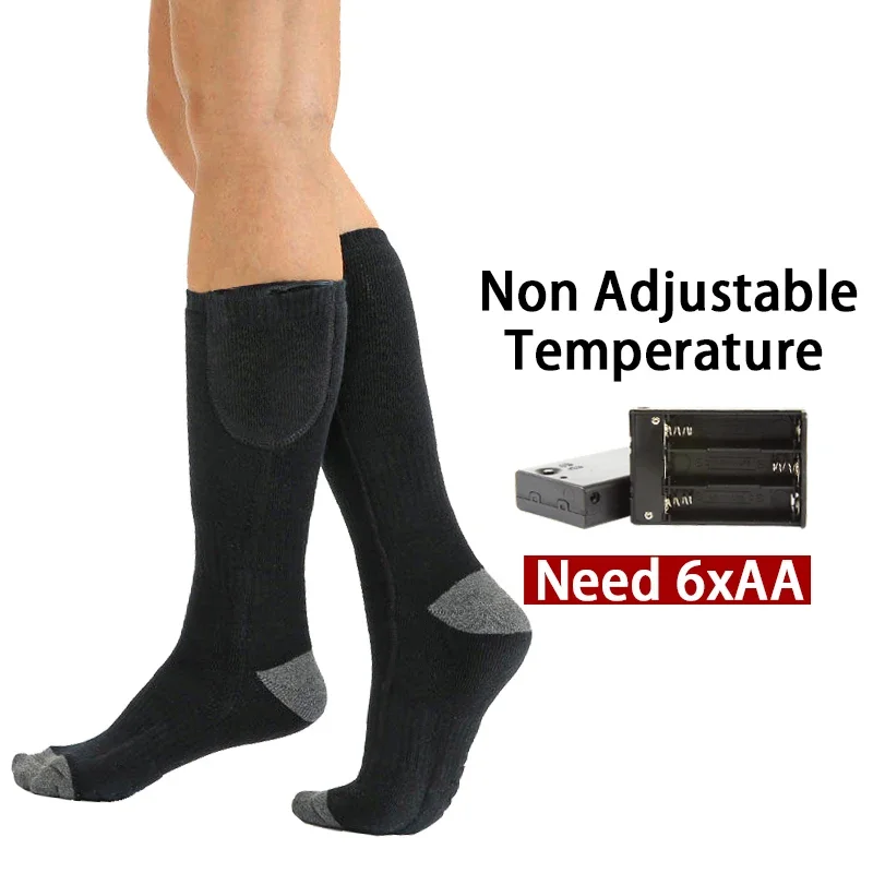 Avelena | Elektrisch Beheizte Socken | USB Wärmesocken für Damen & Herren | 3 Heizstufen | Ideal für Skifahren, Radfahren & Outdoor | ThermaStep - Image 9