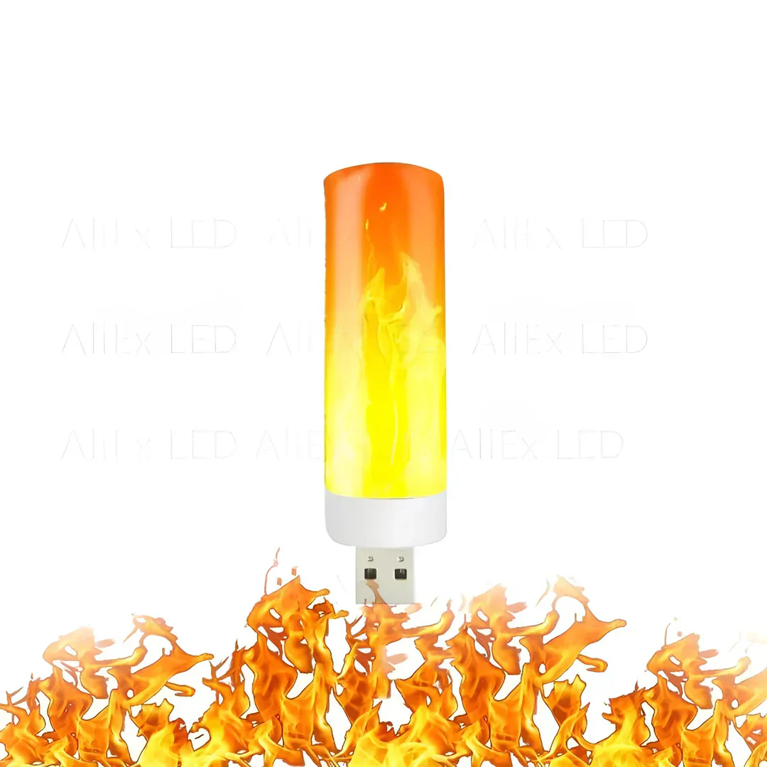 Avelena | Flammeneffektlampe – 9W LED-Lampe mit realistischem Flammenschein - Image 3