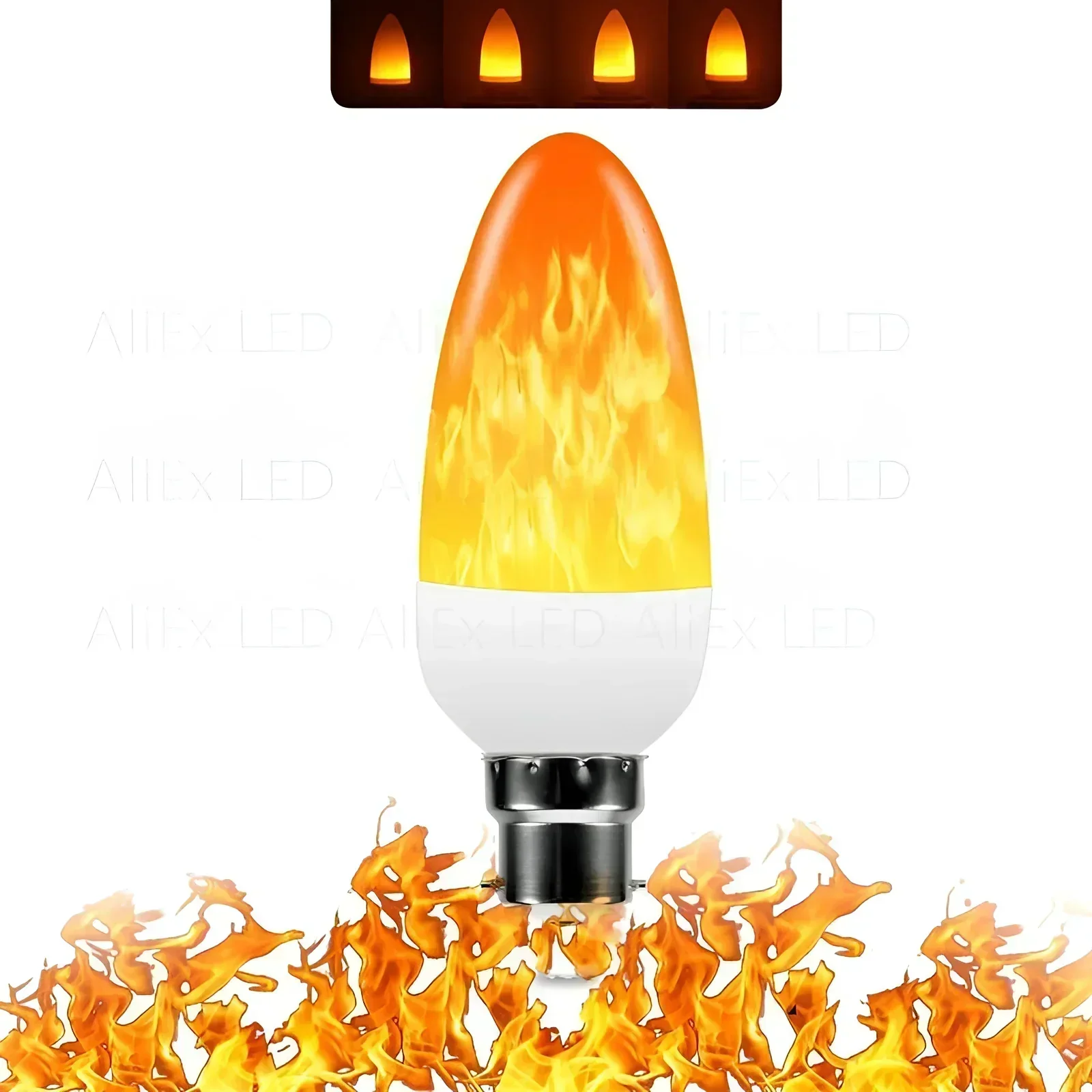 Avelena | Flammeneffektlampe – 9W LED-Lampe mit realistischem Flammenschein - Image 5