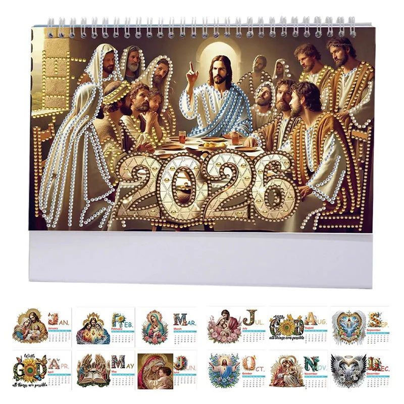 Avelena | GlimmerCraft - Glänzender 2026 DIY-Kalender zur Verschönerung Ihres Arbeitsplatzes - Image 5