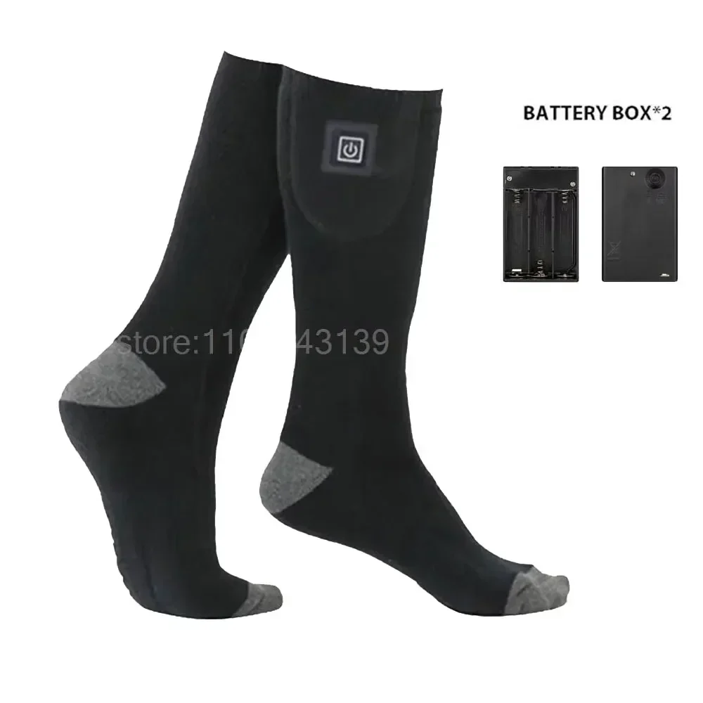 Avelena | HeatWear Beheizbare Socken mit Batteriebox | Elektrische Heizsocken für Damen & Herren | Wärmesocken für Skifahren, Wandern & Outdoor - Image 5