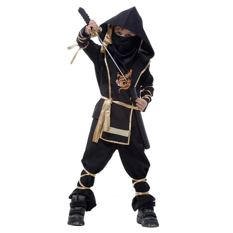 Avelena | Jungen Ninja Halloween Kostüm Set - Image 3