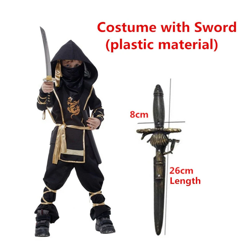 Avelena | Jungen Ninja Halloween Kostüm Set - Image 4