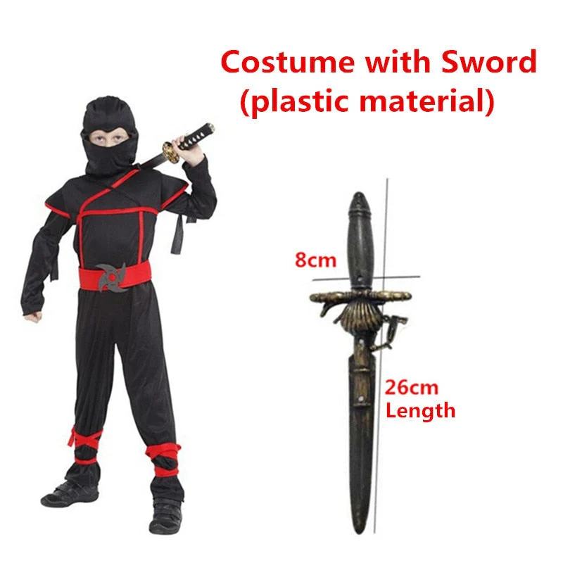 Avelena | Jungen Ninja Halloween Kostüm Set - Image 8