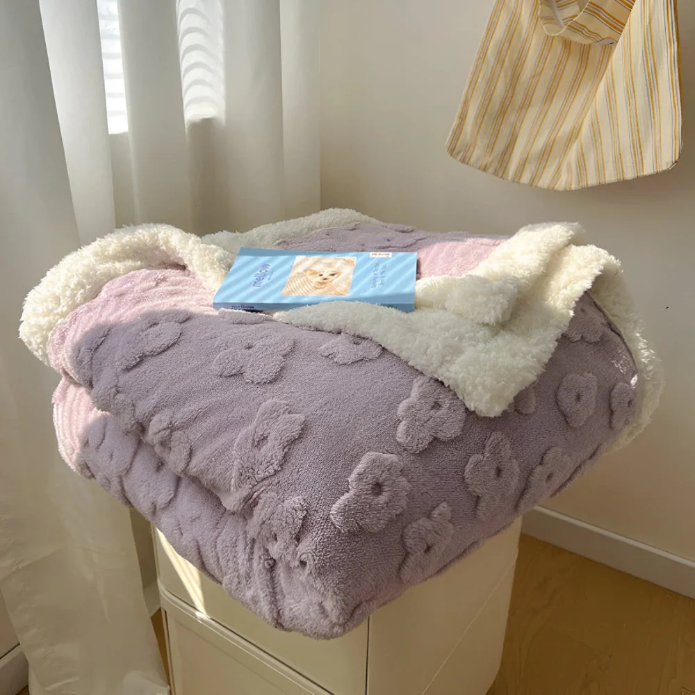 Avelena | Lunavie Kuscheldecke | Wolkenweiche Sherpa-Fleece | Für Ganzjahreskomfort | Stilvolles Design - Image 11
