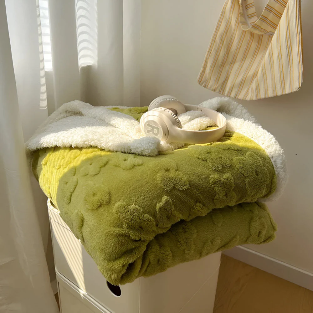 Avelena | Lunavie Kuscheldecke | Wolkenweiche Sherpa-Fleece | Für Ganzjahreskomfort | Stilvolles Design - Image 8