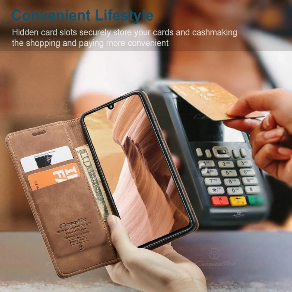 Avelena | Magnetic Flip Wallet Case für iPhone - Image 3
