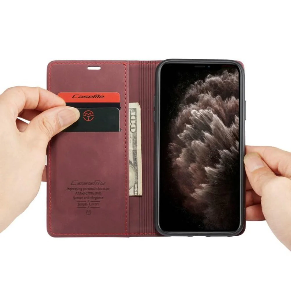 Avelena | Magnetic Flip Wallet Case für iPhone - Image 4