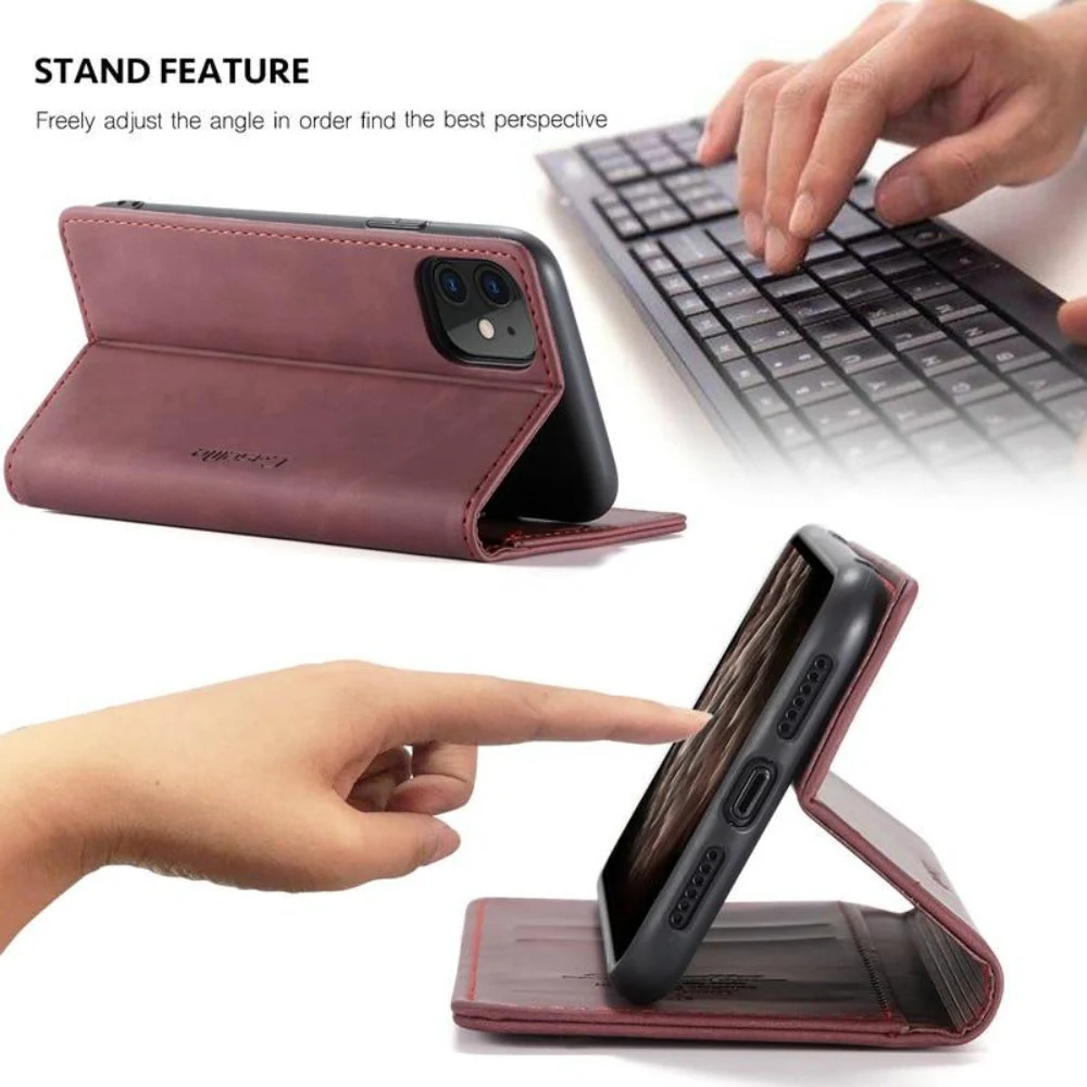 Avelena | Magnetic Flip Wallet Case für iPhone - Image 5