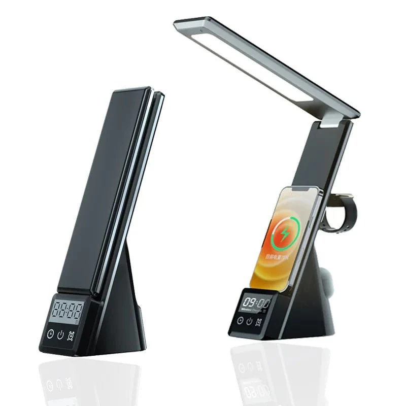 Avelena | MultiLite Hub - 5-in-1 - Lampe - Drahtloses Ladegerät - Praktischer Wecker - Image 2