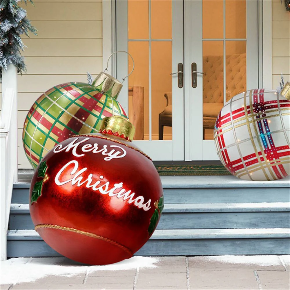 Avelena | Outdoor-Weihnachts-PVC-aufgeblasener dekorierter Ball - Image 12