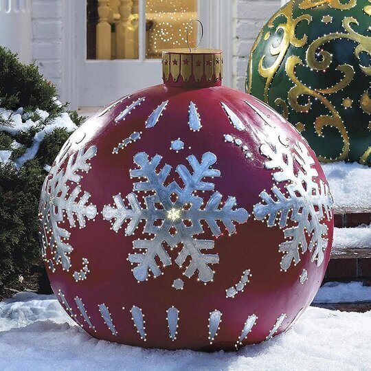 Avelena | Outdoor-Weihnachts-PVC-aufgeblasener dekorierter Ball - Image 16