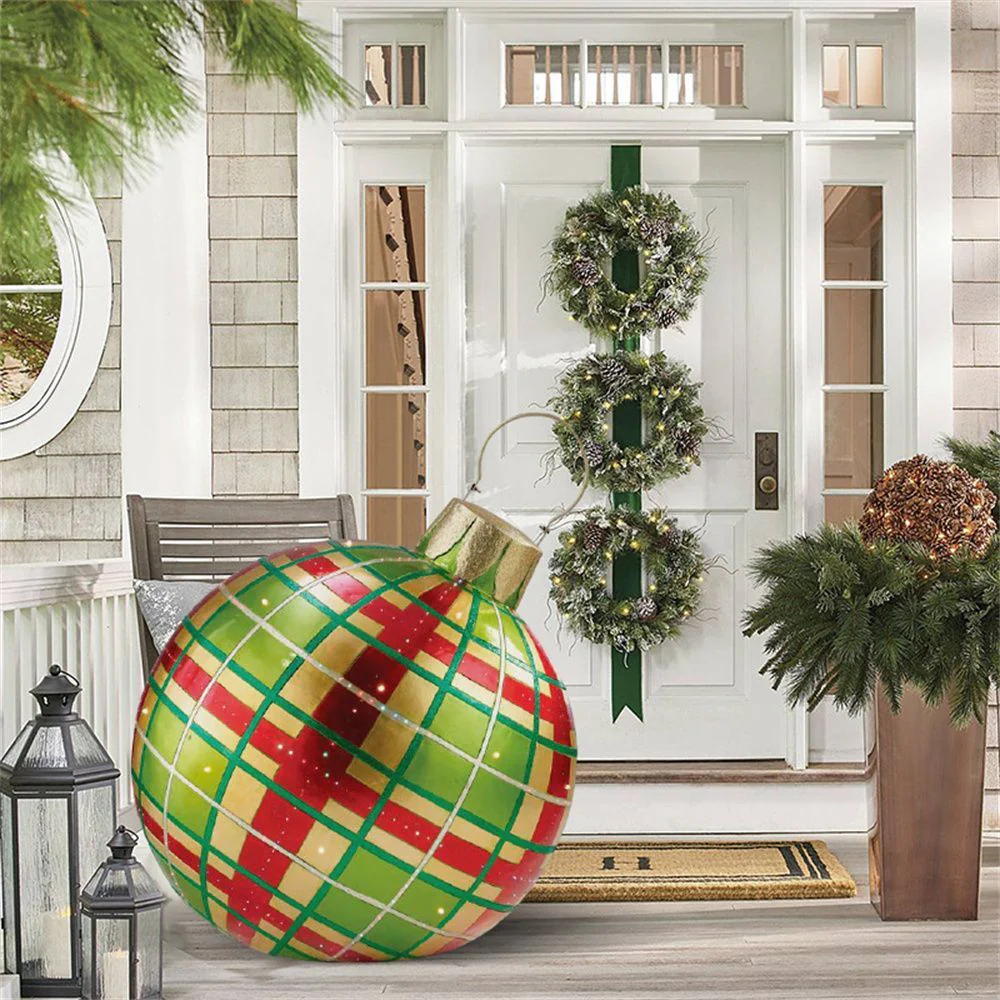 Avelena | Outdoor-Weihnachts-PVC-aufgeblasener dekorierter Ball - Image 9