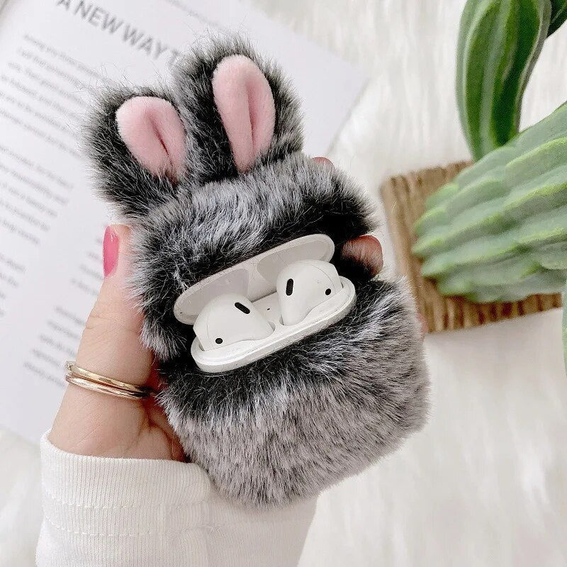 Avelena | PolarPods - Schütze deine AirPods - Umfange den niedlichen Look - Plüschohren! - Image 4