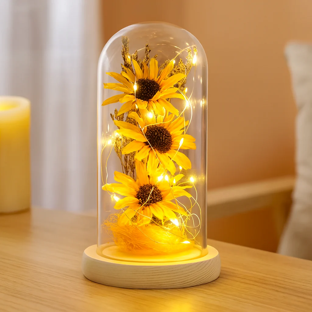 Avelena | ShineBloom - Bequeme Sonnenblumenlampe, die jeden Raum erleuchtet und beruhigt - Image 2