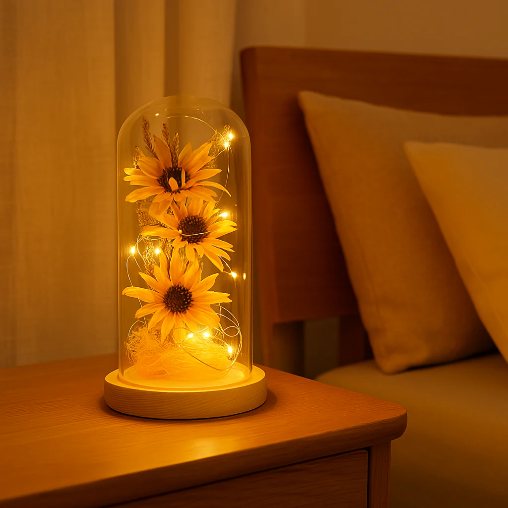 Avelena | ShineBloom - Bequeme Sonnenblumenlampe, die jeden Raum erleuchtet und beruhigt - Image 3
