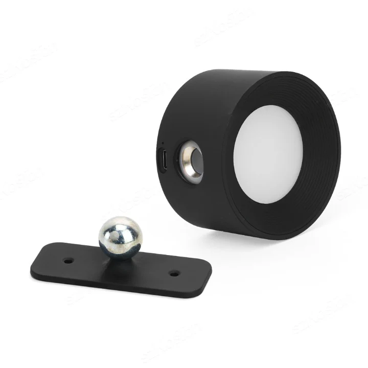 Avelena | Spotlight-Thread-Lampe - 360° Drehung, Dimmbar, Wiederaufladbare Wandleuchte - Image 3