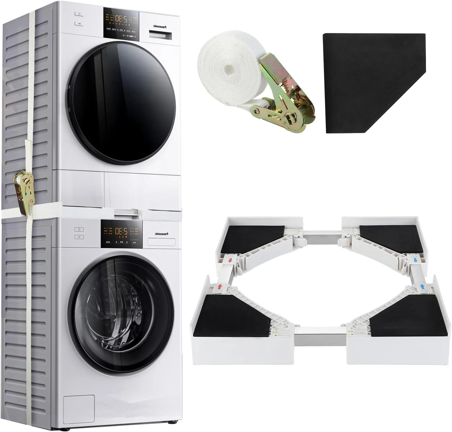 Avelena | StackRight – Waschmaschine und Trockner sicher stapeln, sofort Platz sparen - Image 2
