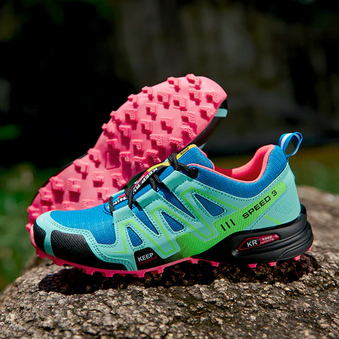 Avelena | Summit Climber Wanderstiefel in Blau und Grün - Image 2