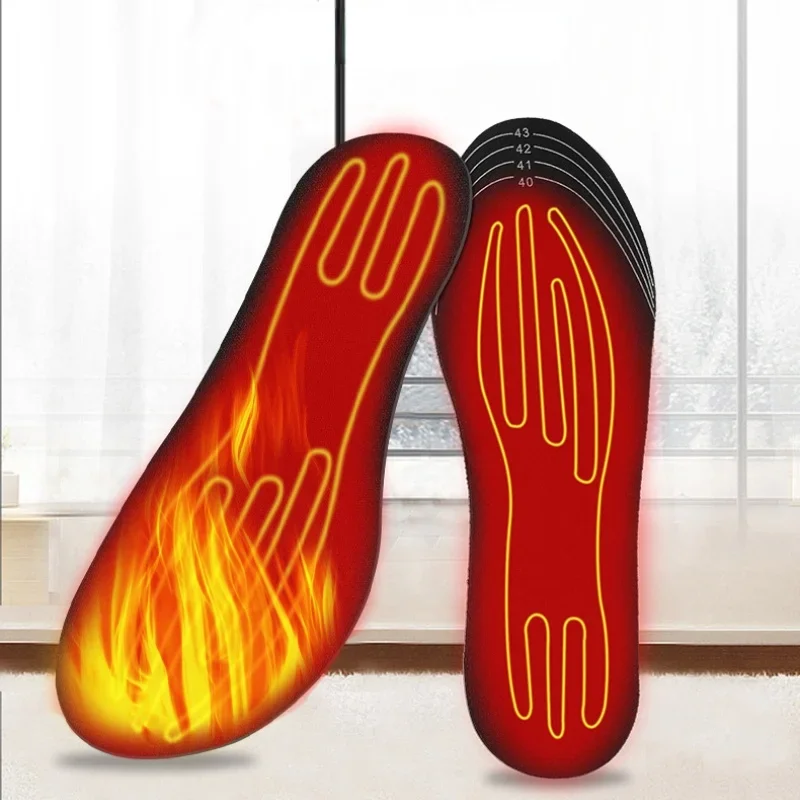 Avelena | ThermaStep USB Beheizbare Einlegesohlen | Zuschneidbar Größe 35–46 | Wiederaufladbar & Waschbar | Carbonfaser-Heiztechnologie | Fußwärmer für Winter & Outdoor - Image 4