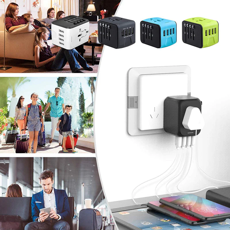 Avelena | Universeller Smart-Reiseadapter Spannungswandler - Image 10