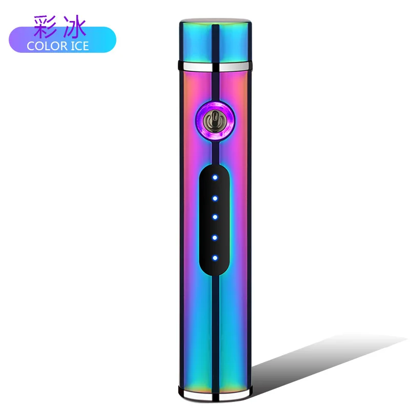 Avelena | Voltrino Zylinder-USB-Feuerzeug | Doppelte Lichtbogen-Technologie | Wiederaufladbar & Windfest | Edles Metallgehäuse für Herren - Image 7