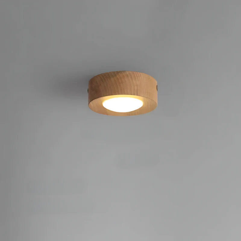 Avelena | | Walnuss Deckenlampe mit LED-Spotlights - Image 3