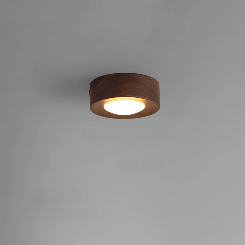 Avelena | | Walnuss Deckenlampe mit LED-Spotlights - Image 4