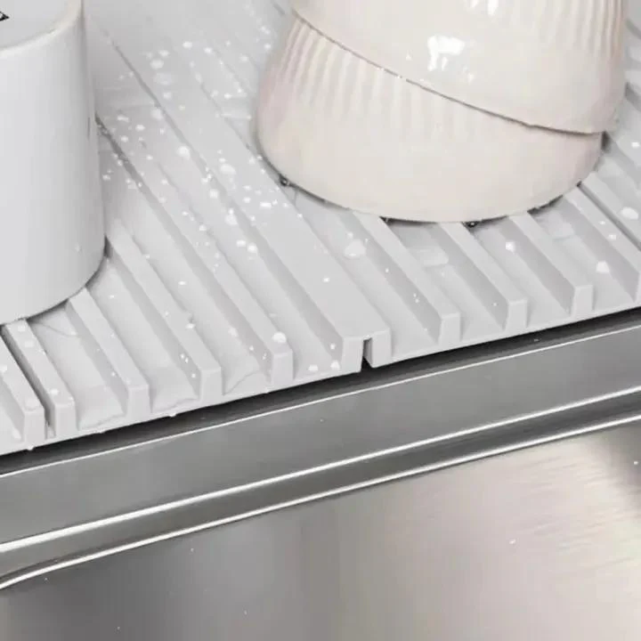 Avelena | WaterDrain – Faltbare Silikonmatte zum Trocken- und Schutzhalten von Arbeitsflächen - Image 4
