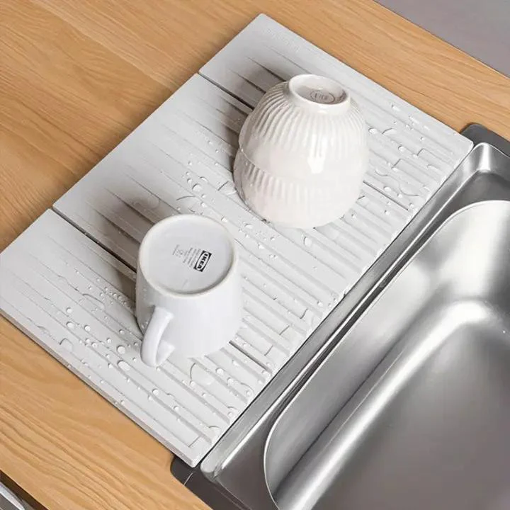 Avelena | WaterDrain – Faltbare Silikonmatte zum Trocken- und Schutzhalten von Arbeitsflächen - Image 7