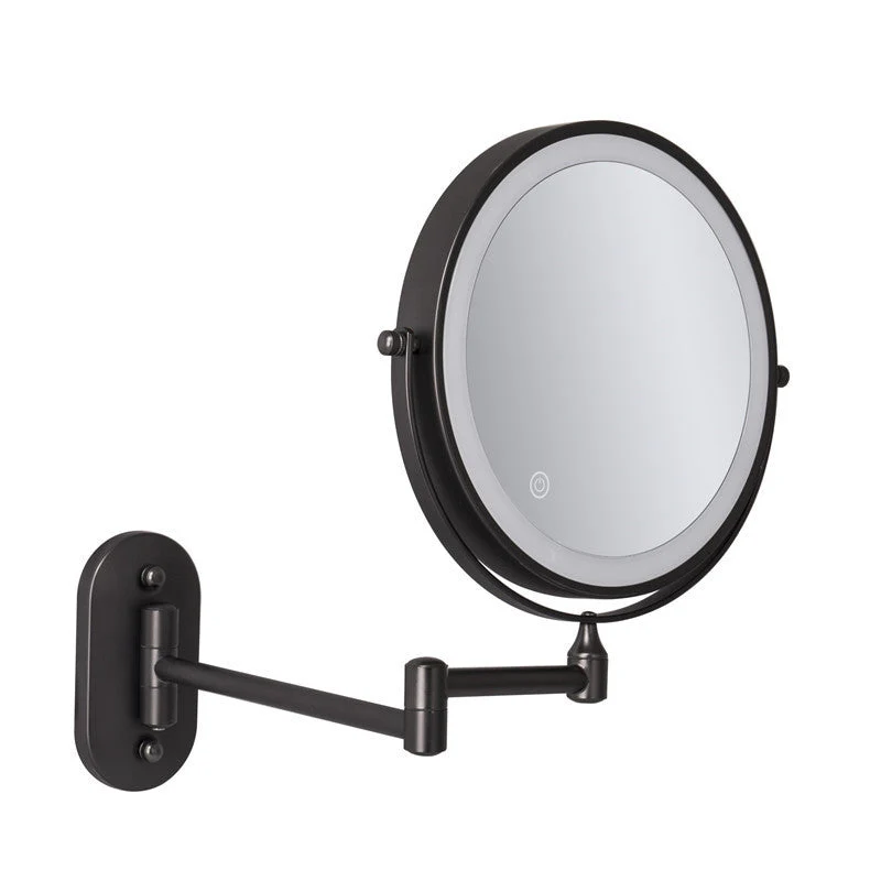 Avelena | Wiederaufladbarer wandmontierter Rasier Spiegel | 360° Drehung. 1X/10X Vergrößerung und verstellbare LED-Beleuchtung zur Nutzung im Badezimmer - Image 14