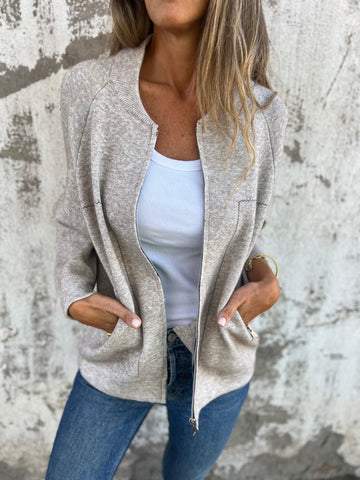AVY LEICHTE JACKE MIT RUNDHALSAUSSCHNITT - Image 2