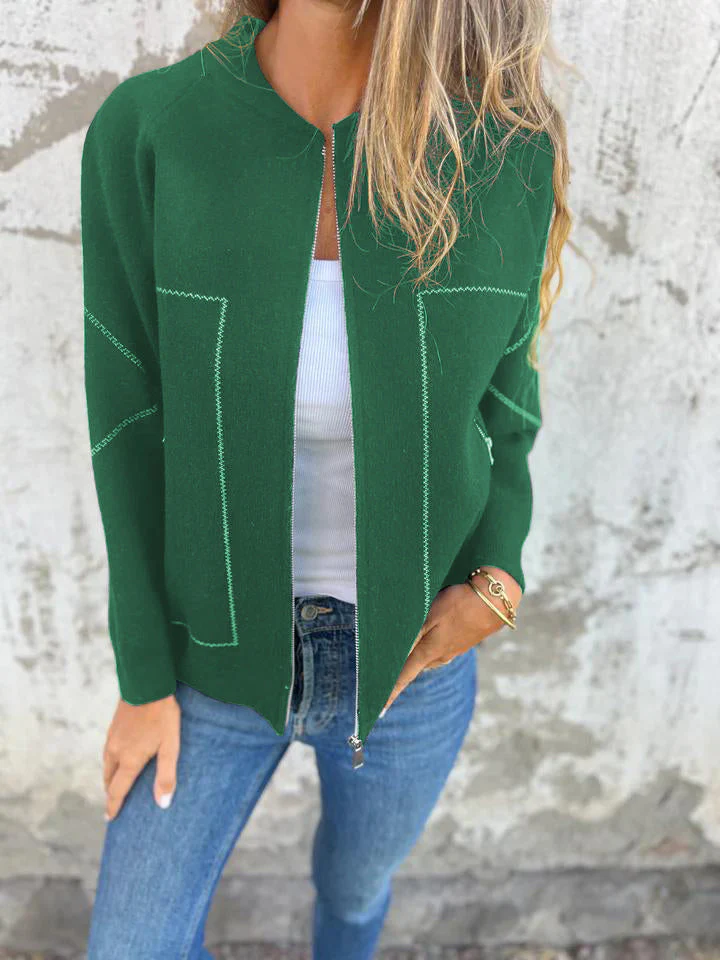 AVY LEICHTE JACKE MIT RUNDHALSAUSSCHNITT - Image 5