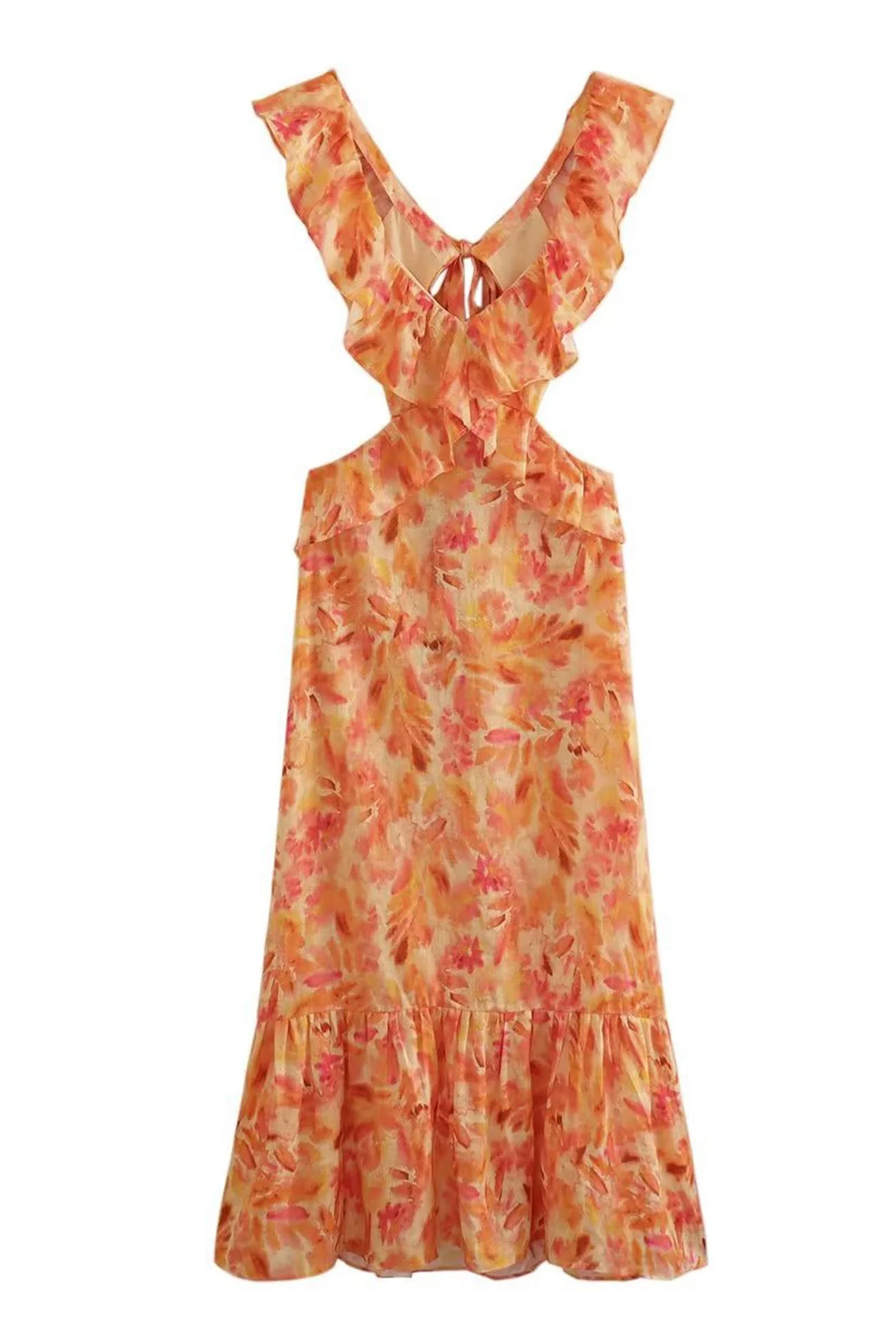 Azaria™ | Geblümtes Kleid mit Rüschen - Image 3